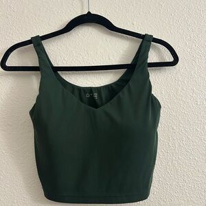 Aerie Forest Green Tank Top